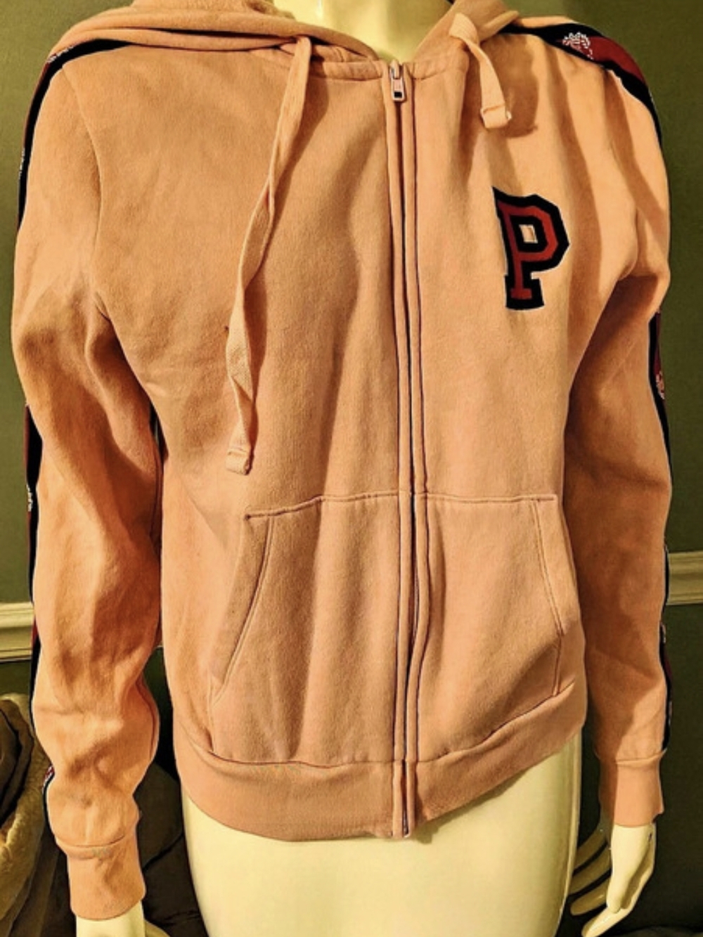 Victoria's Secret PINK Zip-Up Hoodie Size Medium